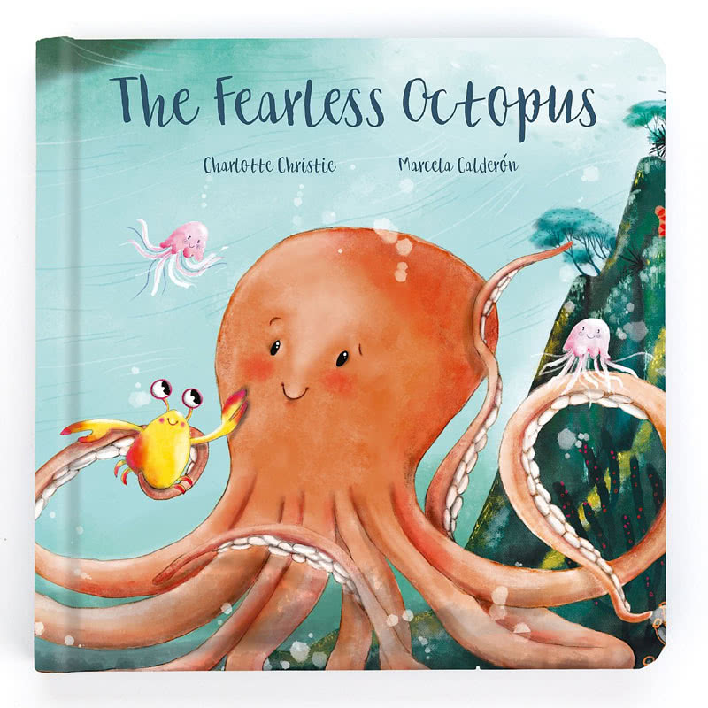 JellycatThe Fearless Octopus Book