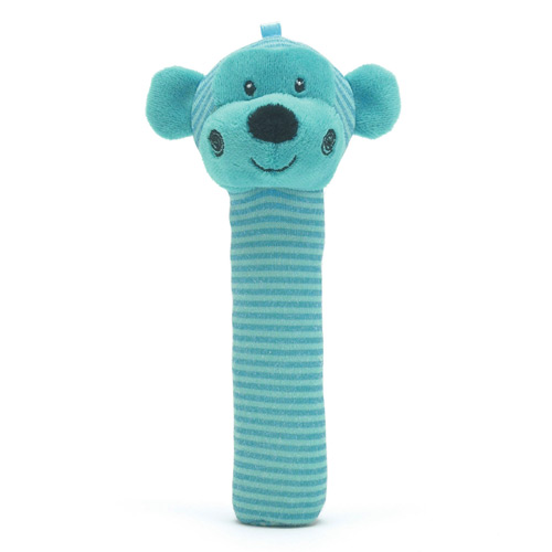 Toggle Monkey Squeaker Rattle