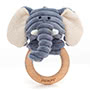 Cordy Roy Baby Elephant Wooden Ring Toy Small Image
