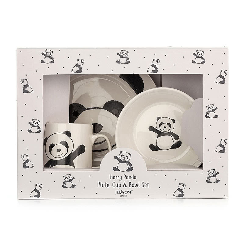 JellycatHarry Panda Bowl Cup Plate