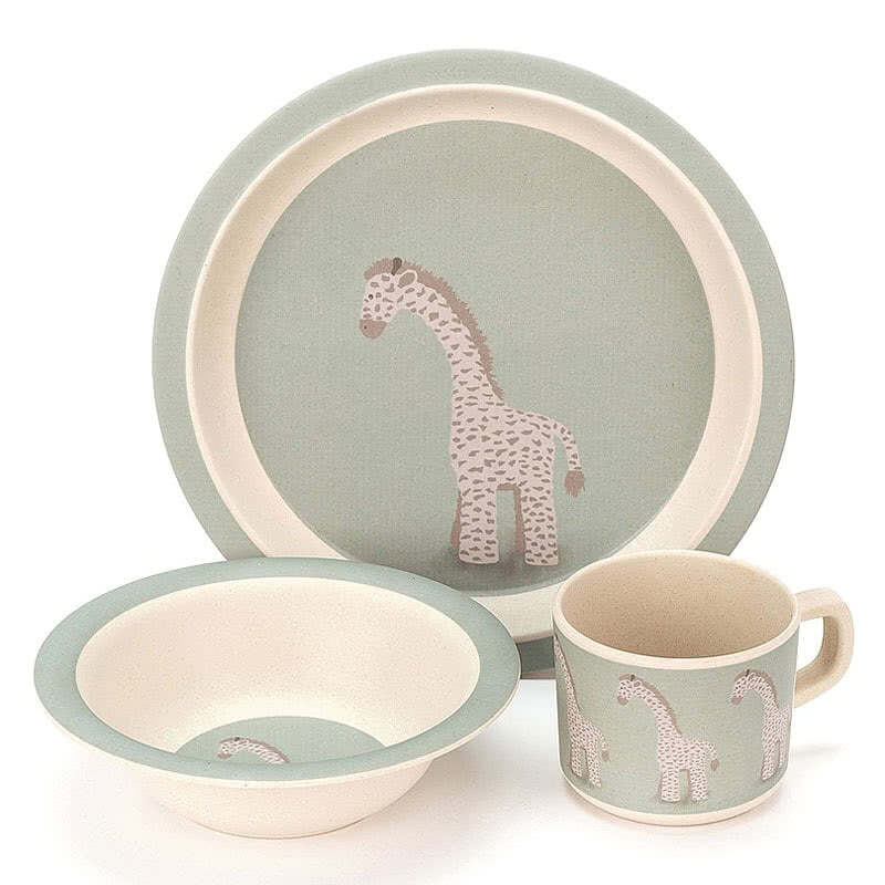 Joey Giraffe Bamboo Set