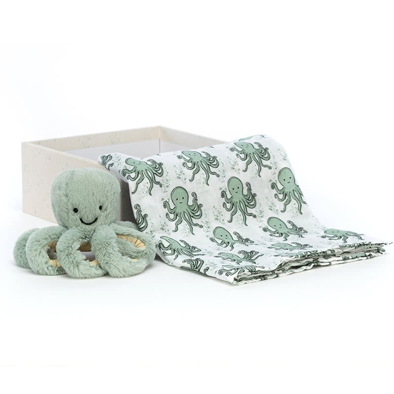 Jellycat Odyssey Octopus Gift Set