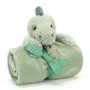 Jellycat Shooshu Dino Soother Wrapped