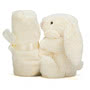Jellycat Bashful Cream Bunny Soother  Side