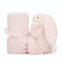 Jellycat Bashful Pink Bunny Soother - Old Side