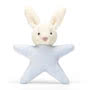 Jellycat Star Bunny Blue Rattle 