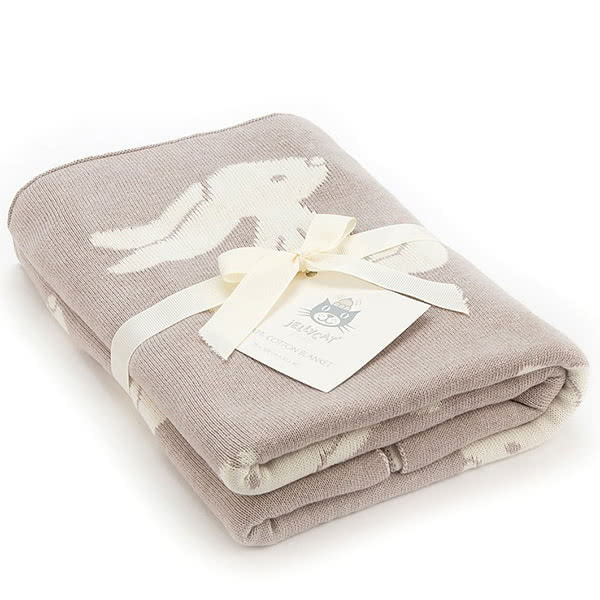 JellycatBashful Beige Bunny Blanket