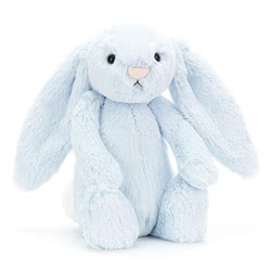 Bashful Blue Bunny