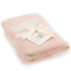 Bashful Pink Bunny Blanket