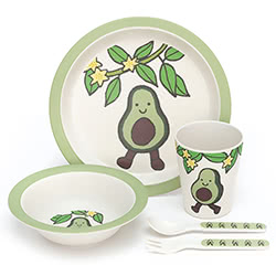 Amuseable Avocado Bamboo Set