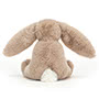 Jellycat Bashful Beige Bunny Wooden Ring Toy Back