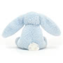 Jellycat Bashful Blue Bunny Wooden Ring Back