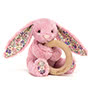 Jellycat Blossom Tulip Bunny Wooden Ring 