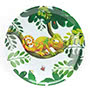 Jellycat Colin Chameleon Melamine Plate 