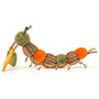 Jellycat Christopher Caterpillar Activity Toy Side