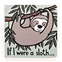 Jellycat If I Were A Sloth Board Book 
