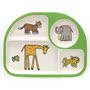 Jellycat Jungly Tails Bamboo Divided Plate 