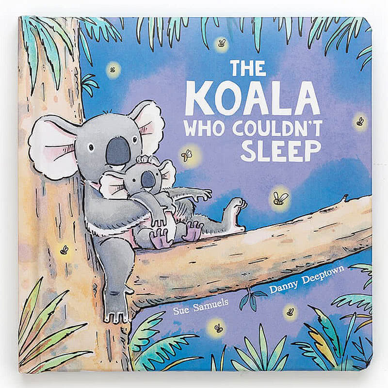 JellycatThe Koala Who Couldnt Sleep Book