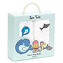Jellycat Sea Tails Pair of Muslins 