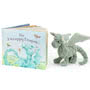 Jellycat The Hiccuppy Dragon Book Together