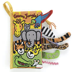 Jellycat Coucou Jungle Livre, French Language version of the Jungle Tails Book.