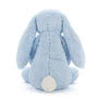 Baby Jellycat Bashful Blue Bunny Back