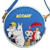 Moomin Bags and pouches including Mini Bags, Round Bags, Make Up Pouches and Cross Body Bags