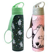 Moomin Drinks Water Bottles including Moomin Love and Star Foldable Bottles