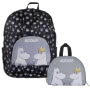 Moomin Moomin Black Foldaway Backpack Folded