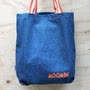 Moomin Moomin Excellent Idea Denim Tote Back