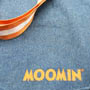 Moomin Moomin Excellent Idea Denim Tote Logo