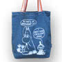 Moomin Excellent Idea Denim Tote