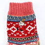 Moomin Moomin Fair Isle Little My Socks close up