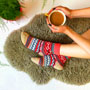 Moomin Moomin Fair Isle Little My Socks on