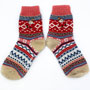 Moomin Fair Isle Little My Socks