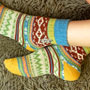 Moomin Moomin Fair Isle Socks on