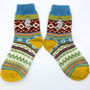 Moomin Fair Isle Socks