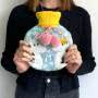 Moomin Moomin Floral Hot Water Bottle Holding