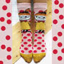 Moomin Moomin Little My Printed Socks Wearing