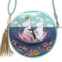 Moomin Lotus Mini Round Bag