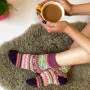 Moomin Moomin Fair Isle Snorkmaiden Socks Wearing