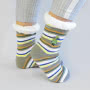 Moomin Moomin Snufkin Slipper Socks Side
