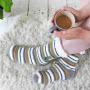Moomin Moomin Snufkin Slipper Socks Wearing