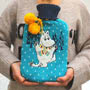 Moomin Moomin Winter Hot Water Bottle Size