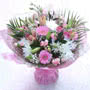 Pink Euphoria Hand Tied Bouquet Small Image