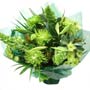 Gorgeous Greens Hand tied Bouquet Small Image