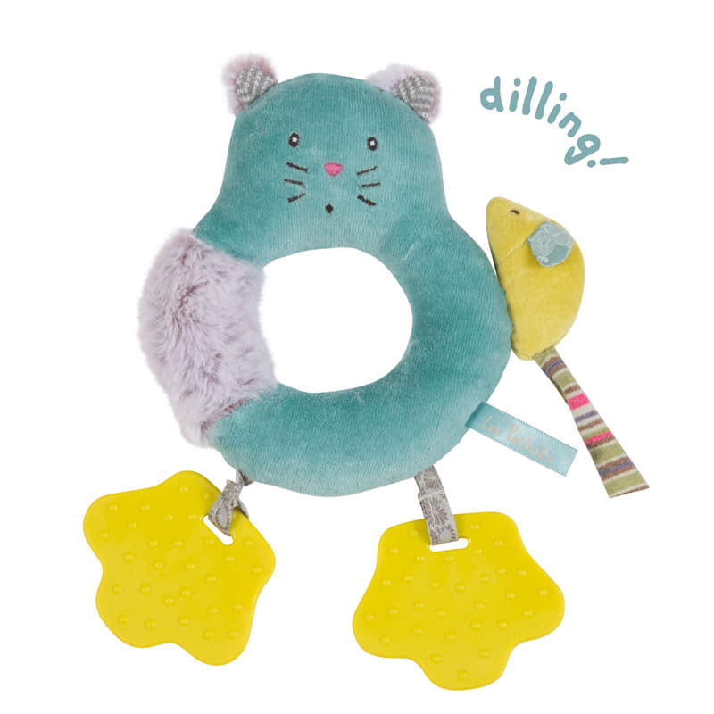 Les Pachats Cat Ring Rattle