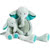 Moulin Roty Les Baba Bou collection has been created in collaboration with watercolour artist Cecile Blindermann. It includes this selection of French design soft toy Elephants, Cats, Lions & Rabbits.