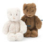 Moulin Roty Arthur et Louison Cream Bear Small together