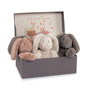 Moulin Roty Arthur et Louison Cream Rabbit box